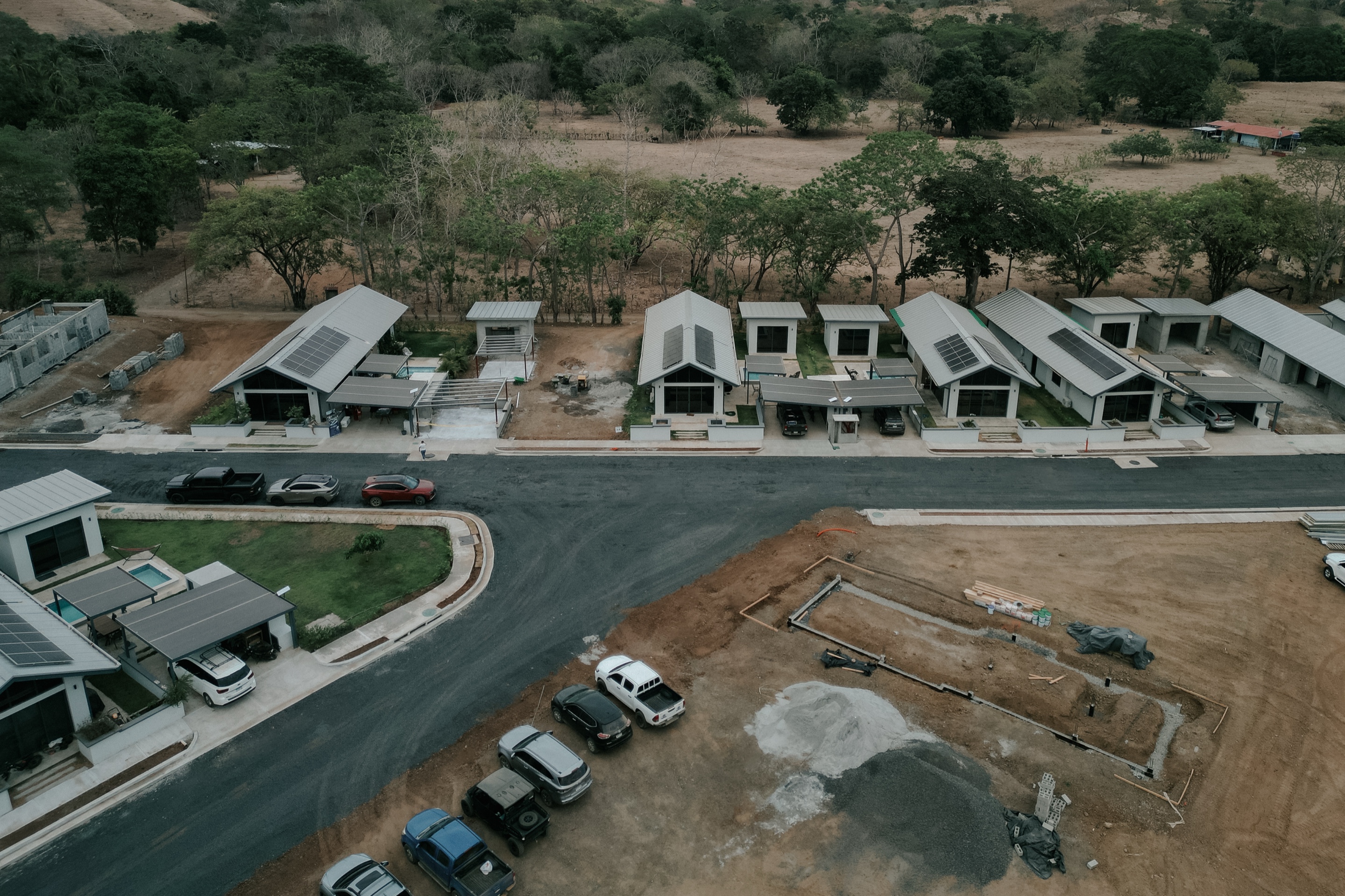 Aerial property photography