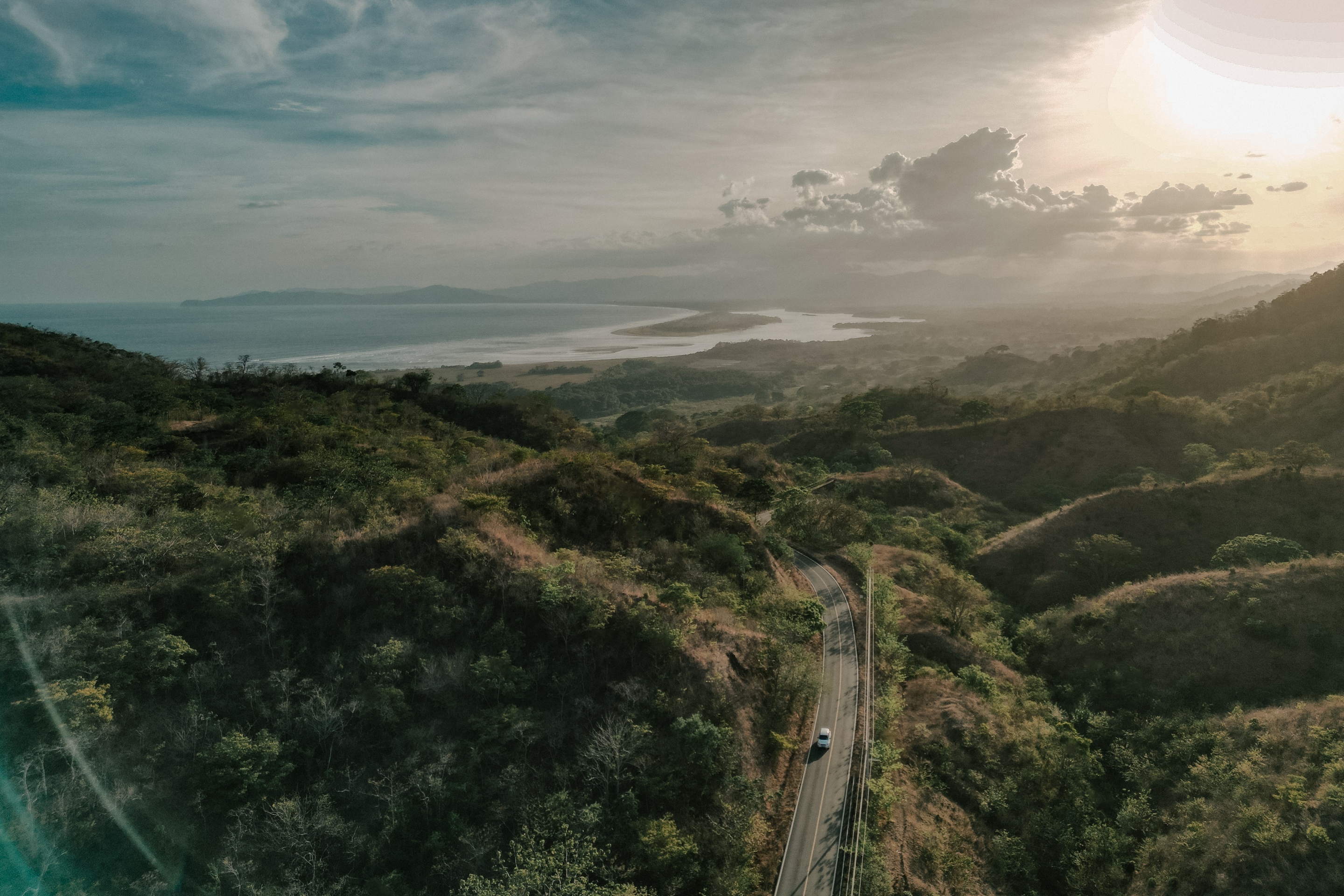 Aerial property photography