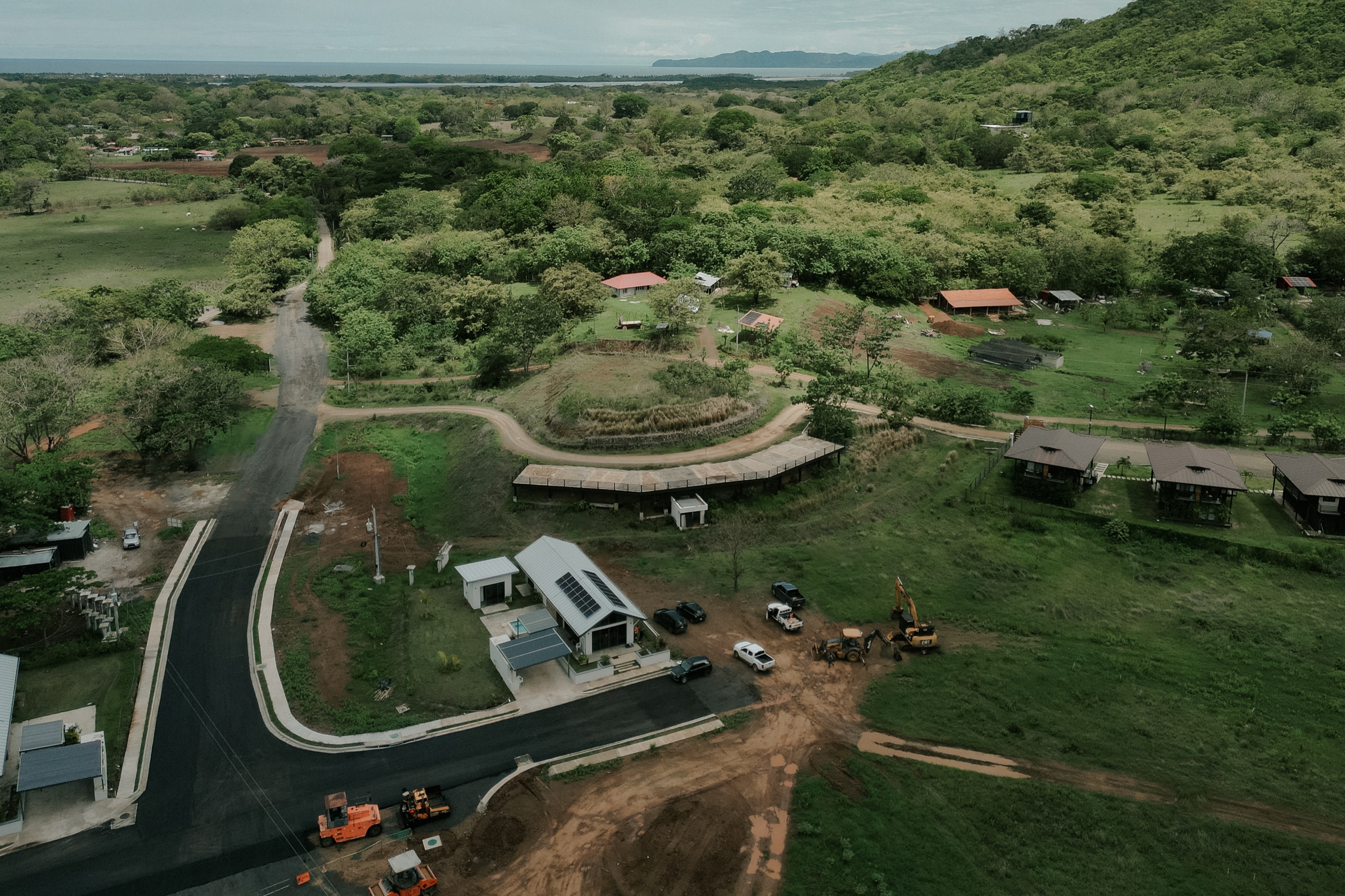Aerial property photography